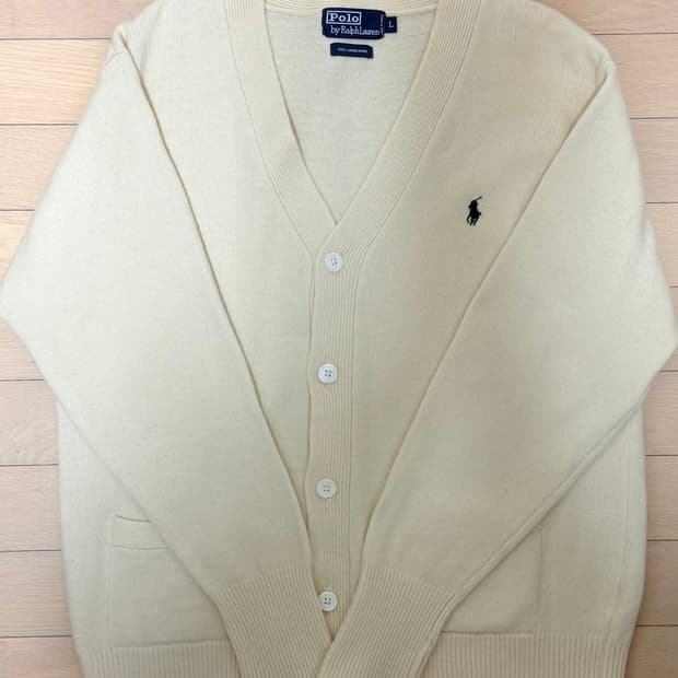 폴로 랄프로렌 브이넥 가디건