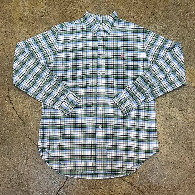 미국 빈티지 폴로 랄프로렌 체크셔츠 남방