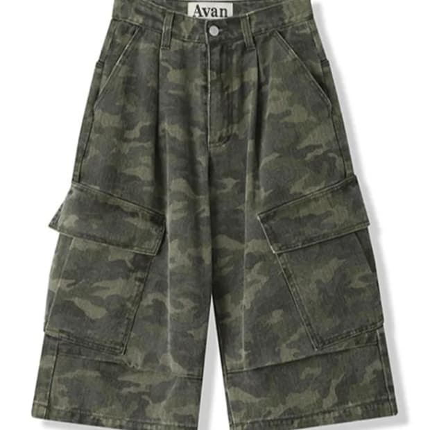 어반드레스 Side Big Denim Shorts 