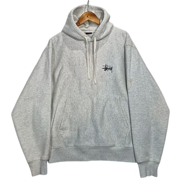 Stussy 스투시 애쉬 해더 후드티