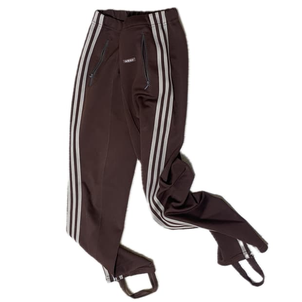 밑단 지퍼 트레이닝 팬츠