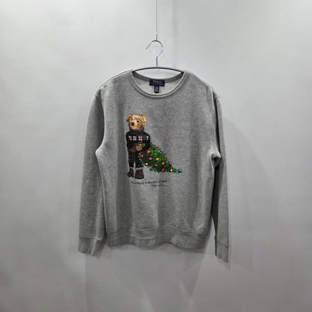 폴로랄프로렌 보이즈 폴로베어 프린팅 맨투맨 L/14/16 