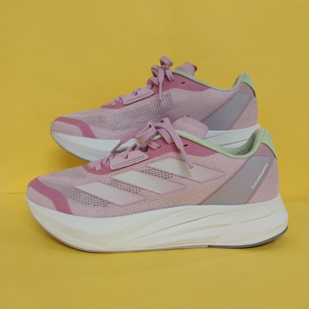여성 아디다스 듀라모 스피드 런닝화, 운동화 (240)