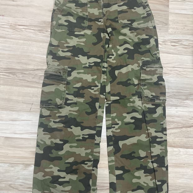 빈티지 로우라이즈 카고팬츠 