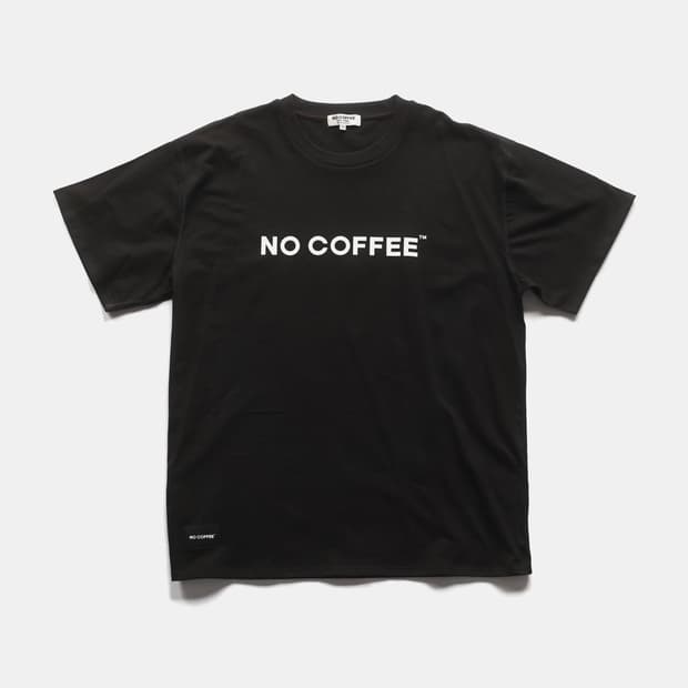노커피 재팬 로고 티셔츠 NO COFFEE