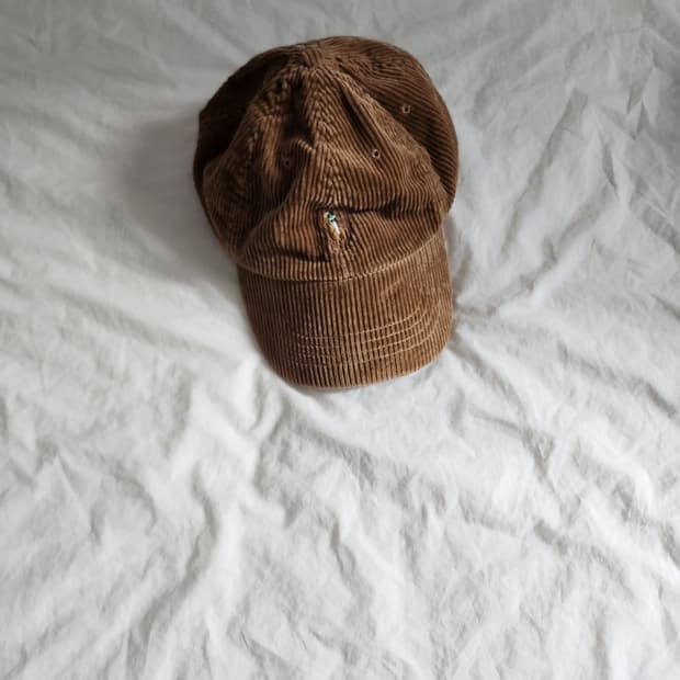 폴로 코듀로이 모자