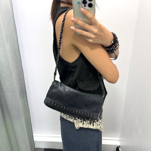 자딕앤볼테르 블랙 스컬 체인백
