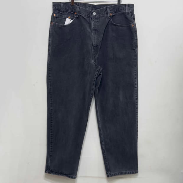 00s 리바이스 550 흑청 데님팬츠 W40 L30