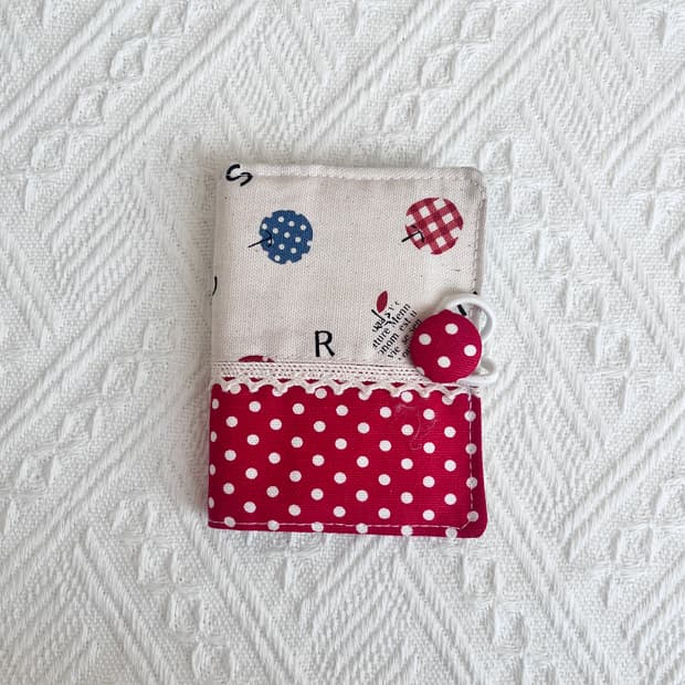 도트 포인트 미니 수납 파우치 