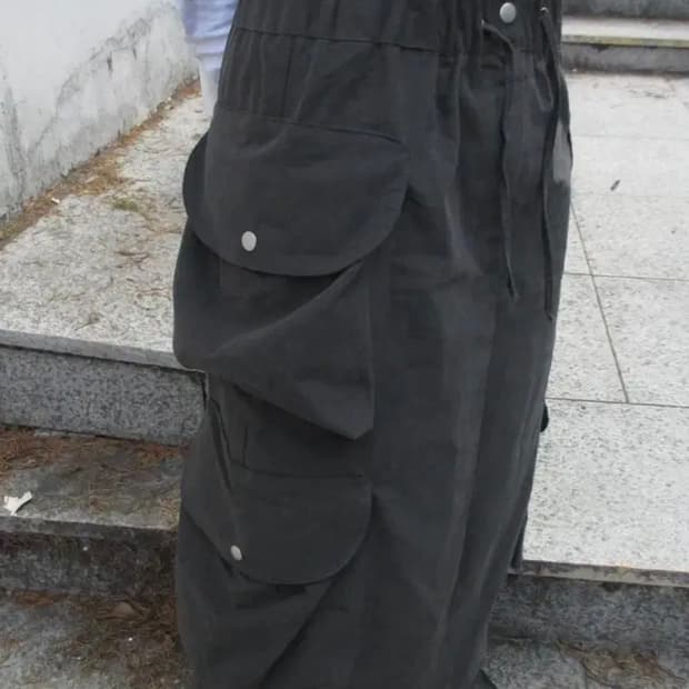 cargo long skirt 