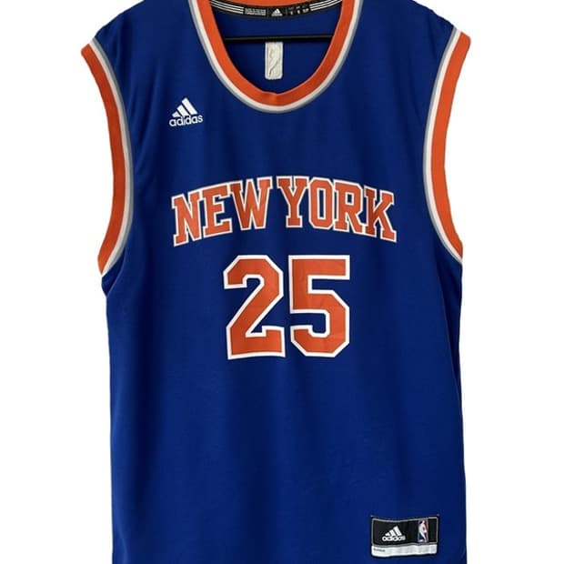[S] ADIDAS 아디다스 뉴욕닉스 데릭로즈 NBA 농구저지