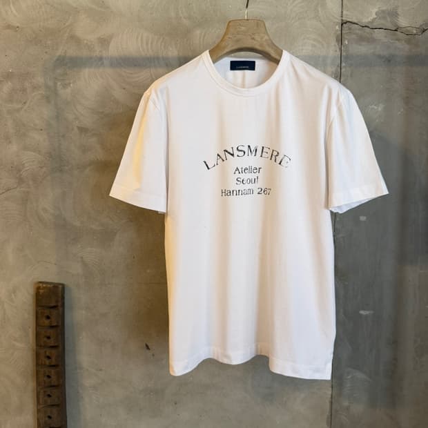 란스미어 티셔츠 100