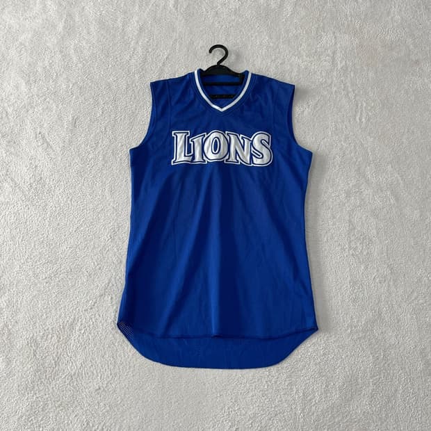 삼성라이온즈 올드 선수실착 민소매 나시 박희성