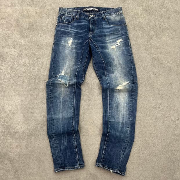 30 버커루 디스 워싱 데님 팬츠
