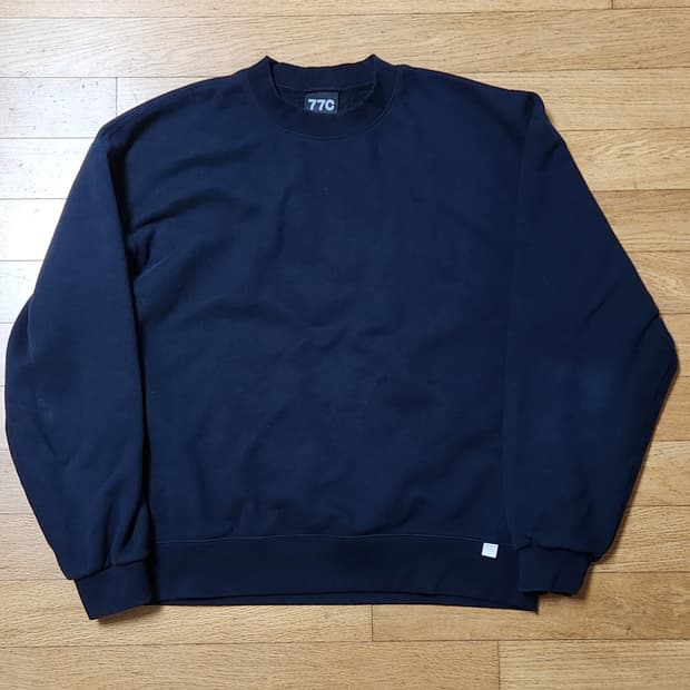 77c 스웻셔츠 M(Navy)