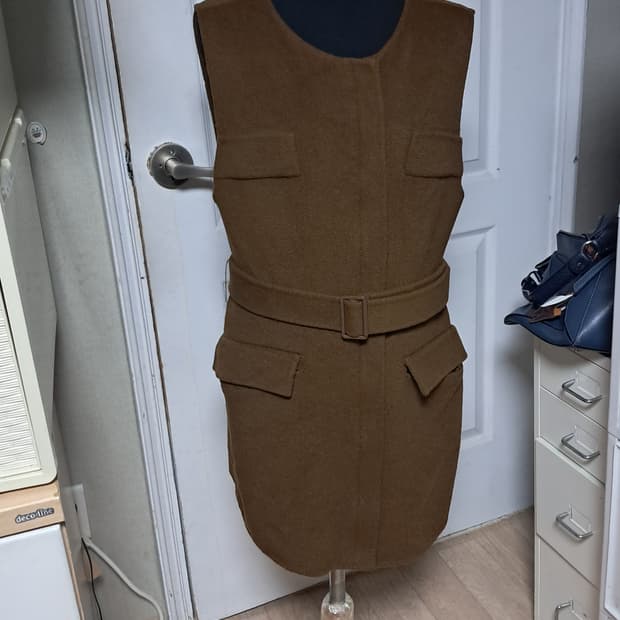 오브제 강지영 모, 앙고라 베스트 조끼 55~날씬66