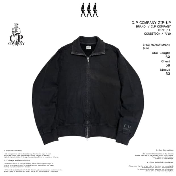 C.P COMPANY L사이즈 집업