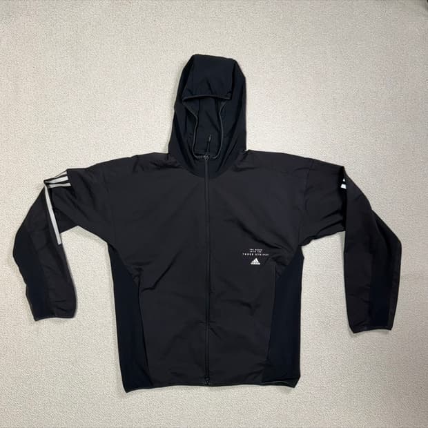 아디다스 L 삼선 바람막이