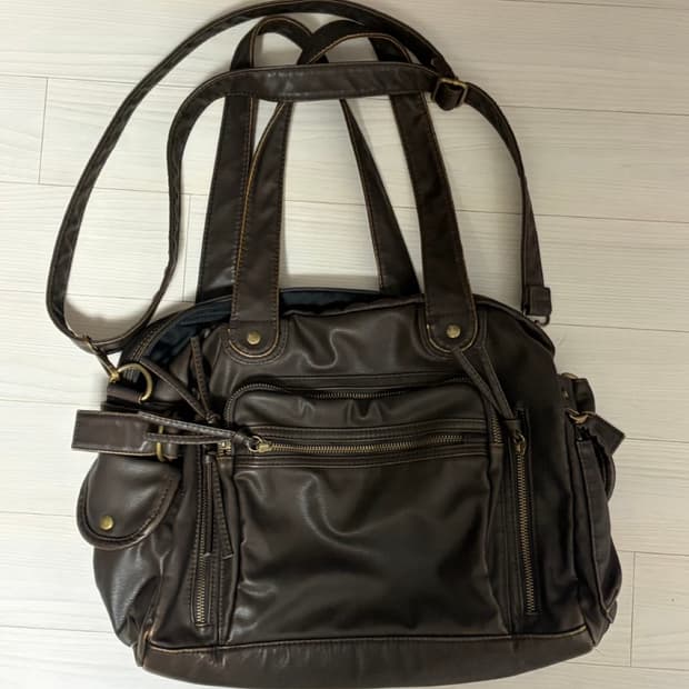 브라운 숄더백 크로스백 가방 보부상백