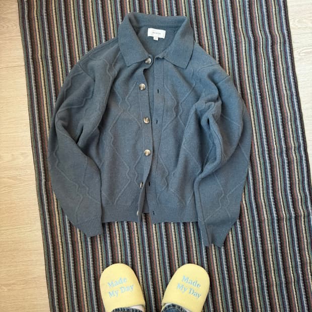 셔터 패턴 가디건