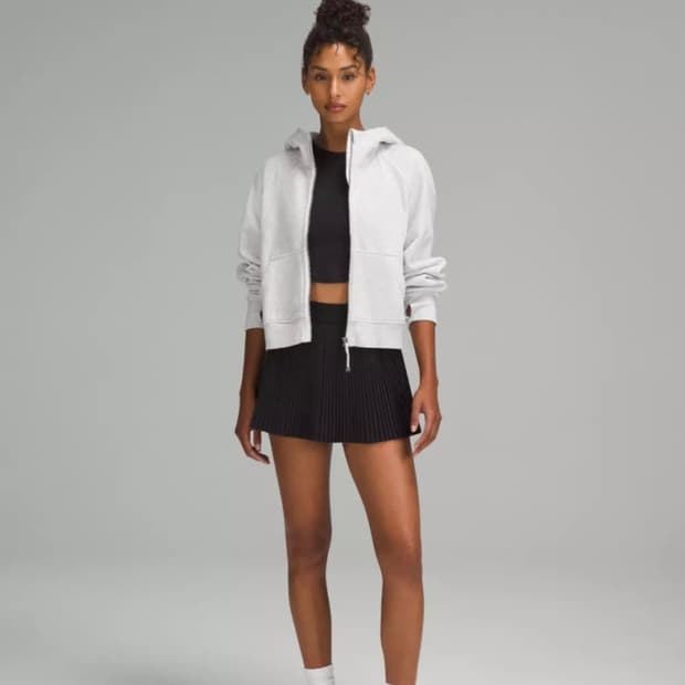 룰루레몬 스쿠바 오버사이즈 풀집 후드집업 