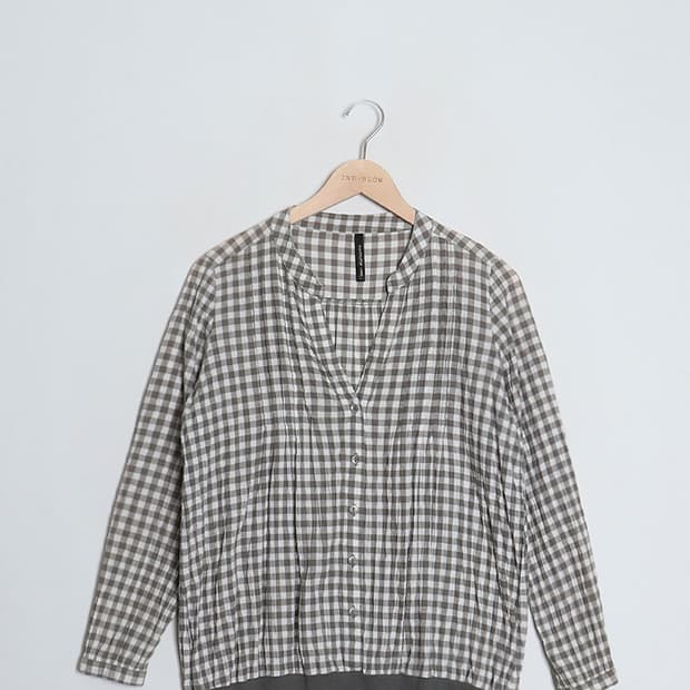  marshmallow crown Seersucker Pullover