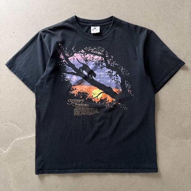 90s Serengeti Shadows Wildlife Tee