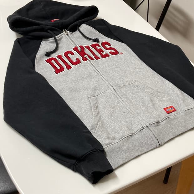 디키즈 배색 후드집업 (90)S사이즈