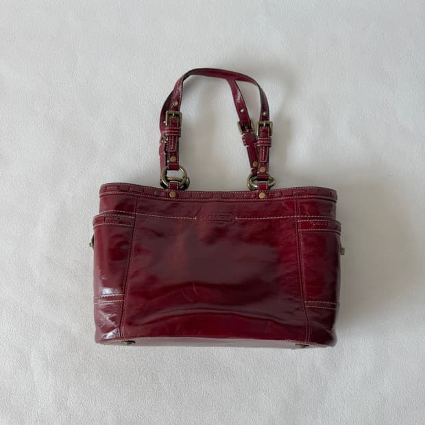 코치(COACH) 레더 토트백