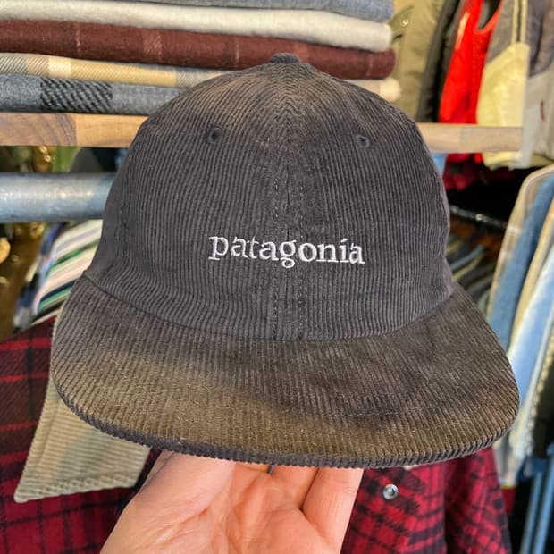 파나고니아 코듀로이 모자