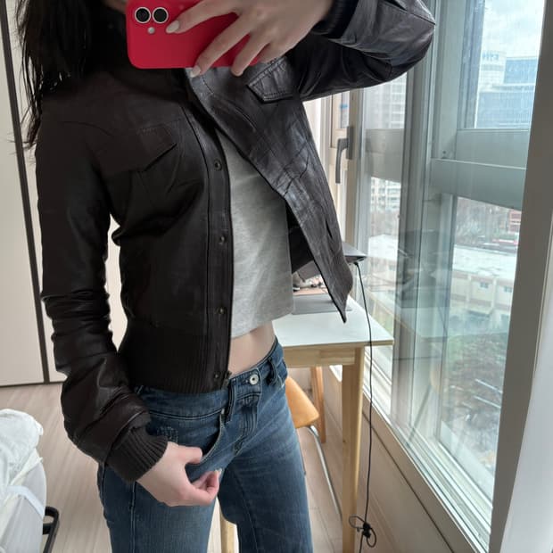 Vintage Mood Leather Jacket
