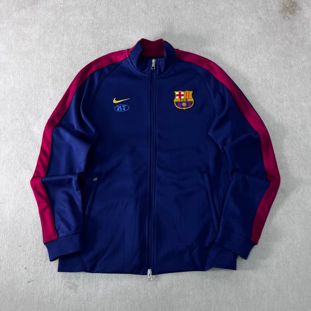 100 나이키x바르셀로나 트랙탑 져지