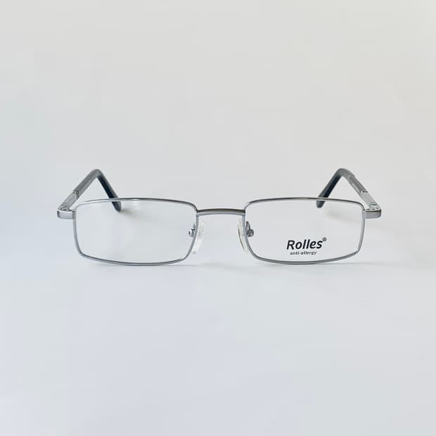 766 데드스탁 슬림 사각 실버 메탈 프레임 빈티지안경