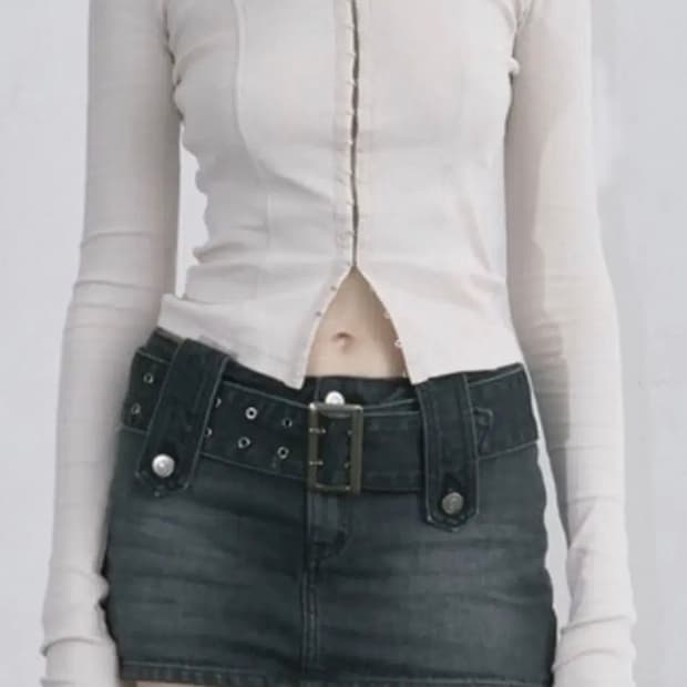 페인오어플레져 스커트 