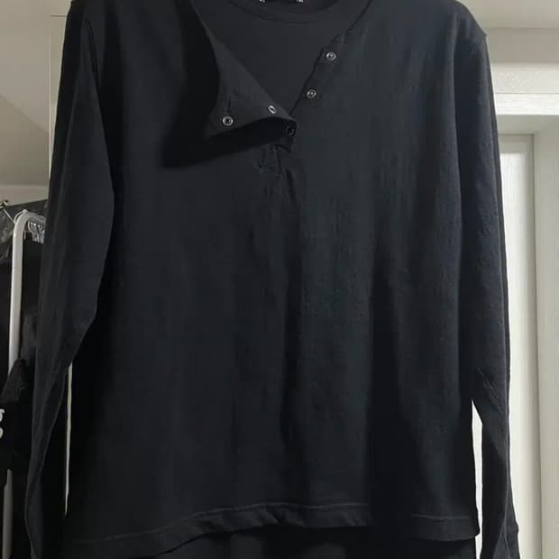 etce 레이어드 헨리넥 롱슬리브 새상품