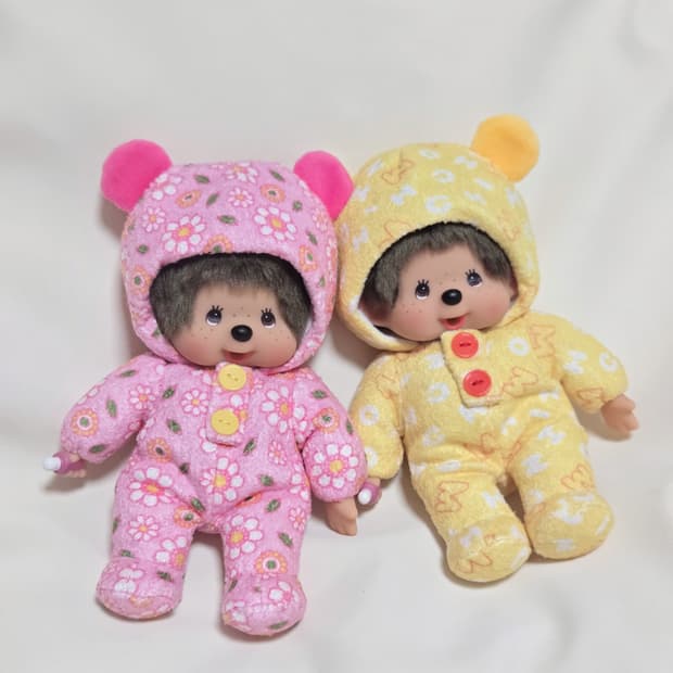 몬치치 롬퍼스 ( 핑크 . 옐로우)