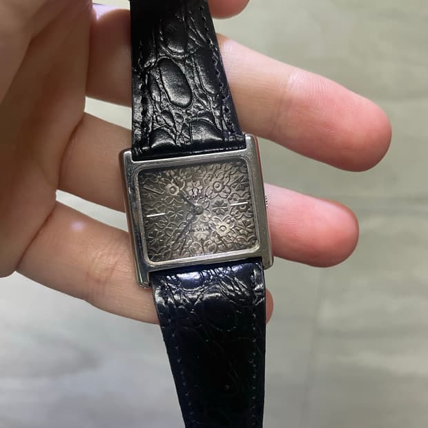 오메가 탱크 플라워 드빌 빈티지 시계