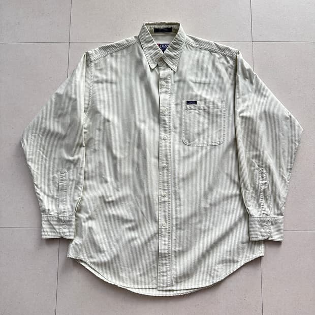 90s 폴로 챕스 랄프로렌 캔디 스트라이프 버튼다운 옥스포드 셔츠