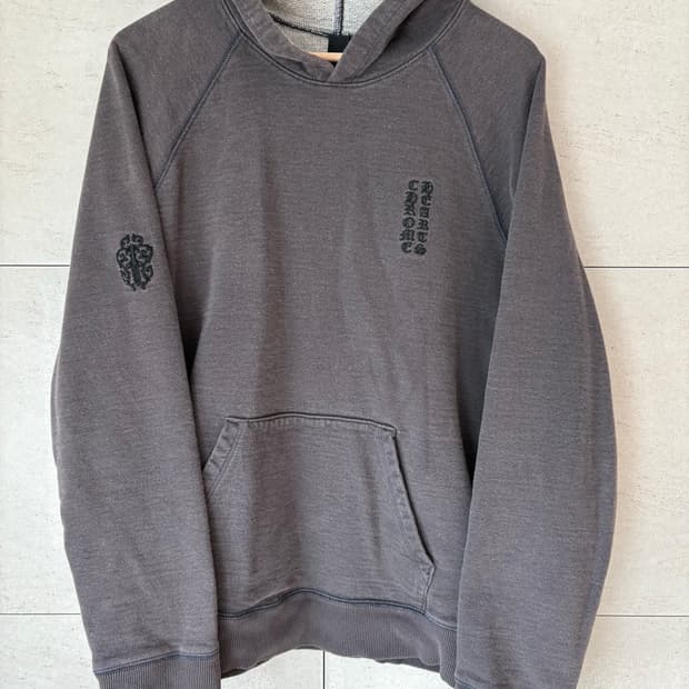 [L] 크롬하츠 바인대거 자수 후드티