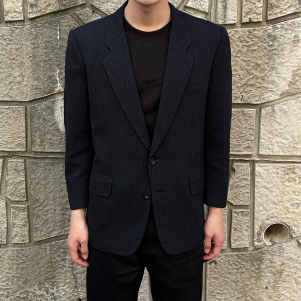 꼼데가르송 옴므 울 블레이저