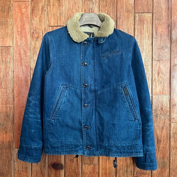 HYSTERIC GLAMOUR 쉐르파 데님자켓