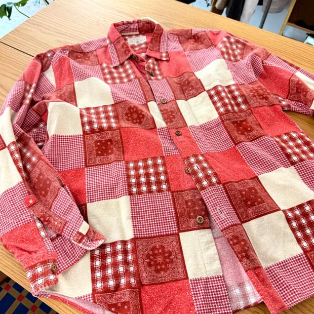 TEA POT Patchwork Shirt
