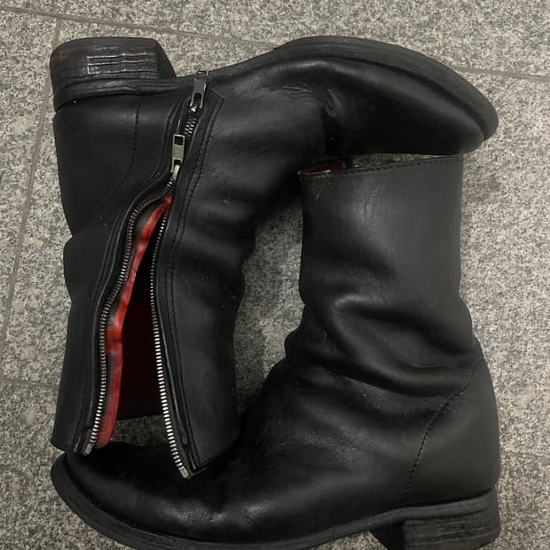 carol christian poell torndado zip boots