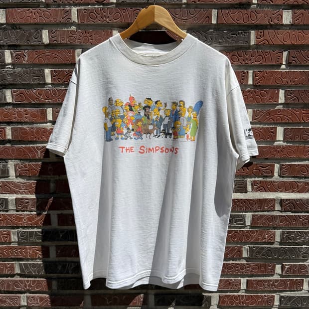심슨 90s 빈티지 프로모 티셔츠