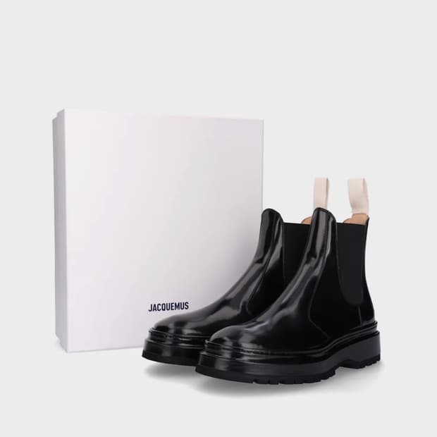 [정품/IT 42] 자크뮈스(Jacquemus) 첼시부츠 - 실착 2회 