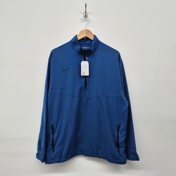 나이키 블루 아노락 바람막이 자켓 남성 XL