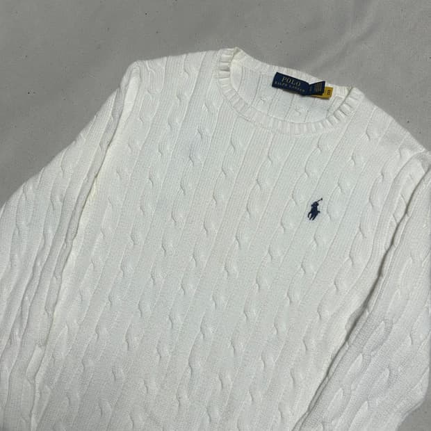 S 폴로랄프로렌 케이블 니트