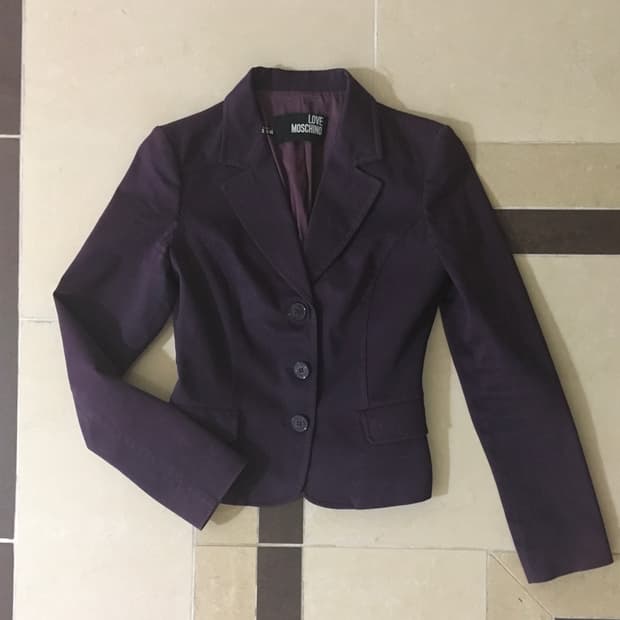 Love Moschino Tailored Cropped Jacket