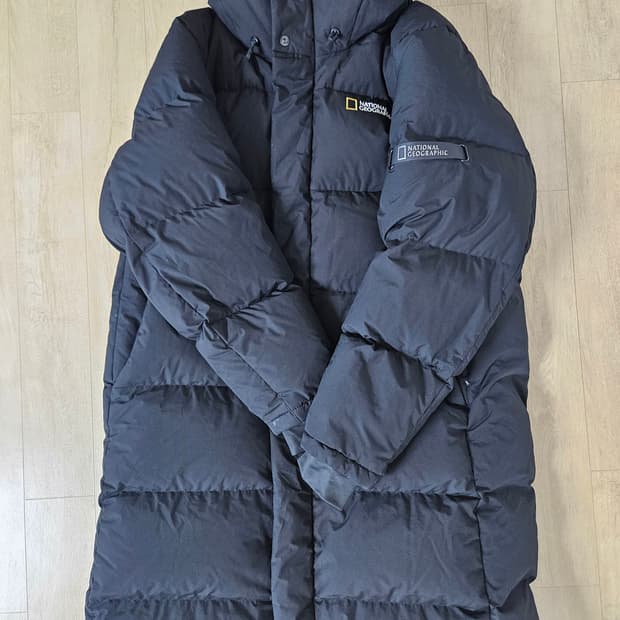 내셔널지오그래픽 구스다운 카이만 롱패딩 XXXL 실측(110 2xl)