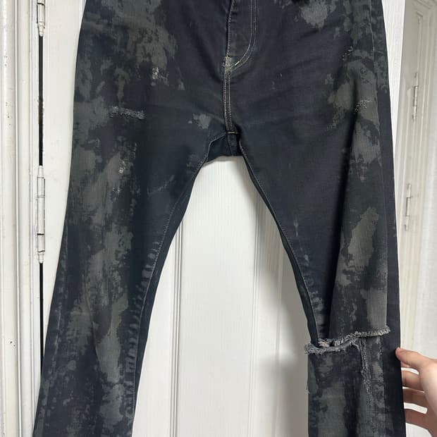 생로랑 13fw 오일 디스진